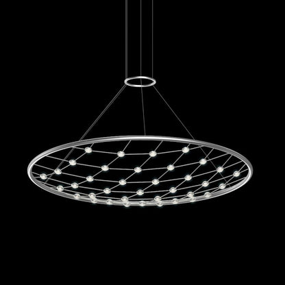 Sonneman Constellation Galaxy Matrix 49" Wide LED Suspension Multi Light Pendant