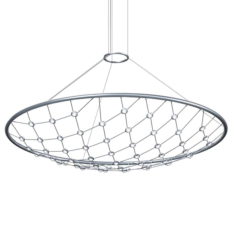 Sonneman Constellation Galaxy Matrix 61" Wide LED Suspension Multi Light Pendant