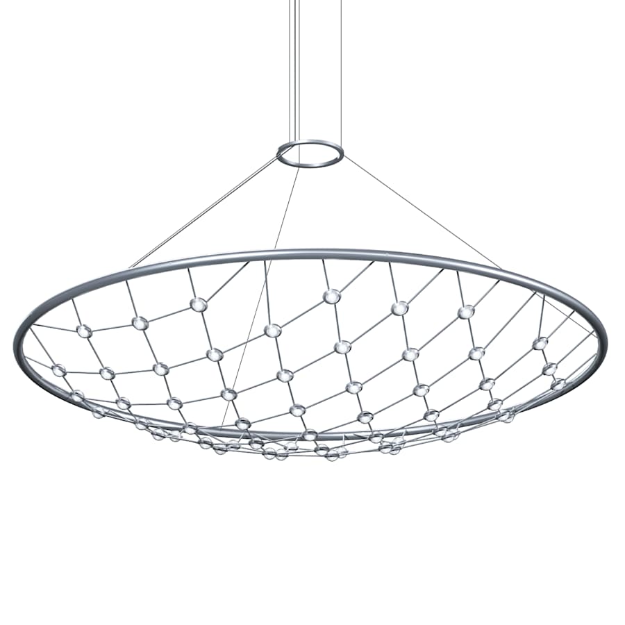 Sonneman Constellation Galaxy Matrix 61" Wide LED Suspension Multi Light Pendant