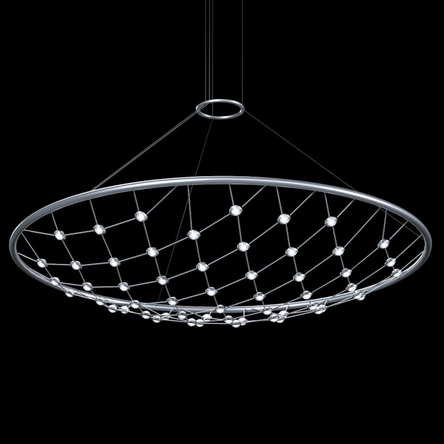 Sonneman Constellation Galaxy Matrix 61" Wide LED Suspension Multi Light Pendant