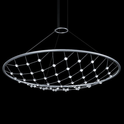 Sonneman Constellation Galaxy Matrix 61" Wide LED Suspension Multi Light Pendant