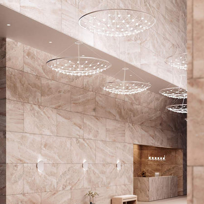Sonneman Constellation Galaxy Matrix 61" Wide LED Suspension Multi Light Pendant