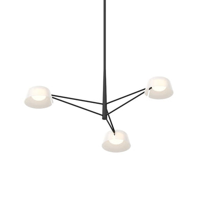 Sonneman Ray 36" Wide LED Round Chandelier