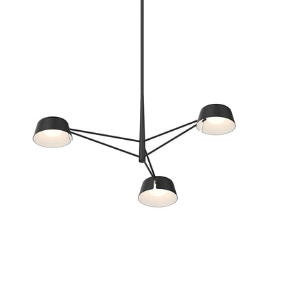 Sonneman Ray 36" Wide LED Round Chandelier