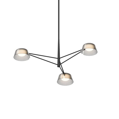 Sonneman Ray 36" Wide LED Round Chandelier