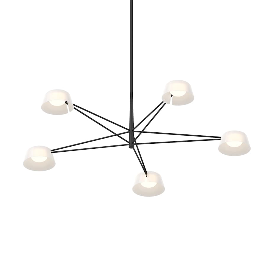 Sonneman Ray 45" Wide LED Round Chandelier