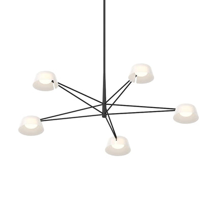 Sonneman Ray 45" Wide LED Round Chandelier