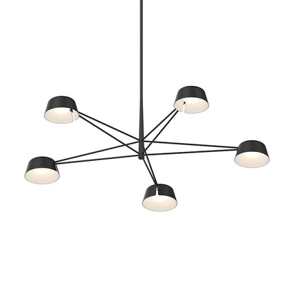 Sonneman Ray 45" Wide LED Round Chandelier