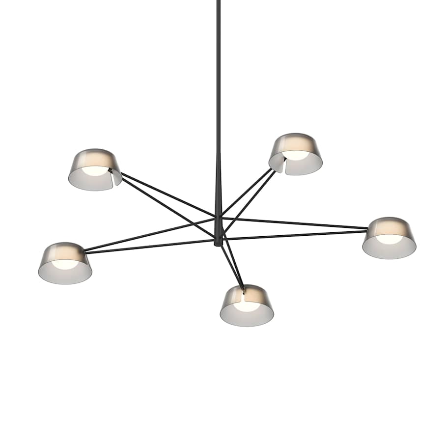 Sonneman Ray 45" Wide LED Round Chandelier