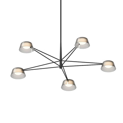 Sonneman Ray 45" Wide LED Round Chandelier