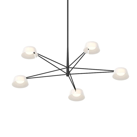 Sonneman Ray 45" Wide LED Round Chandelier