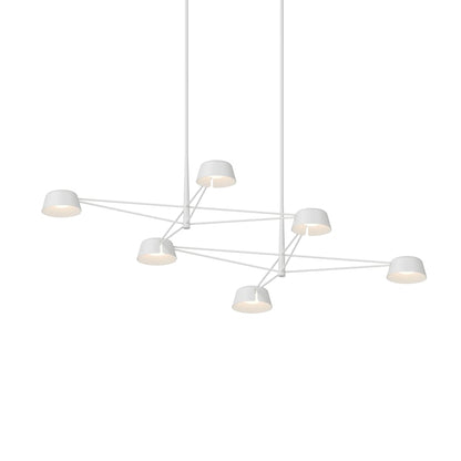 Sonneman Ray 68" Wide LED Linear Chandelier