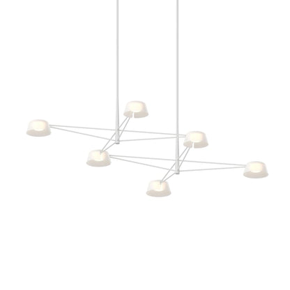 Sonneman Ray 68" Wide LED Linear Chandelier