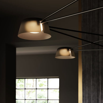 Sonneman Ray 68" Wide LED Linear Chandelier