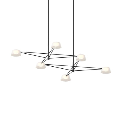 Sonneman Ray 68" Wide LED Linear Chandelier