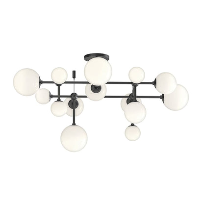 Sonneman Sabon 15 Light 36" Wide LED Semi-Flush Ceiling Fixture