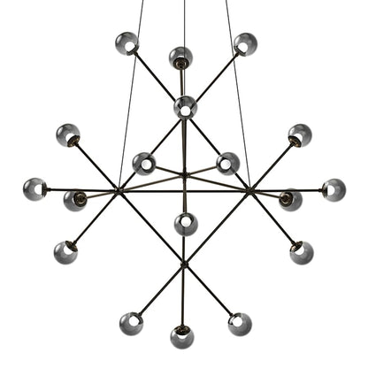 Sonneman Proton 18 Light 40" Wide LED Chandelier