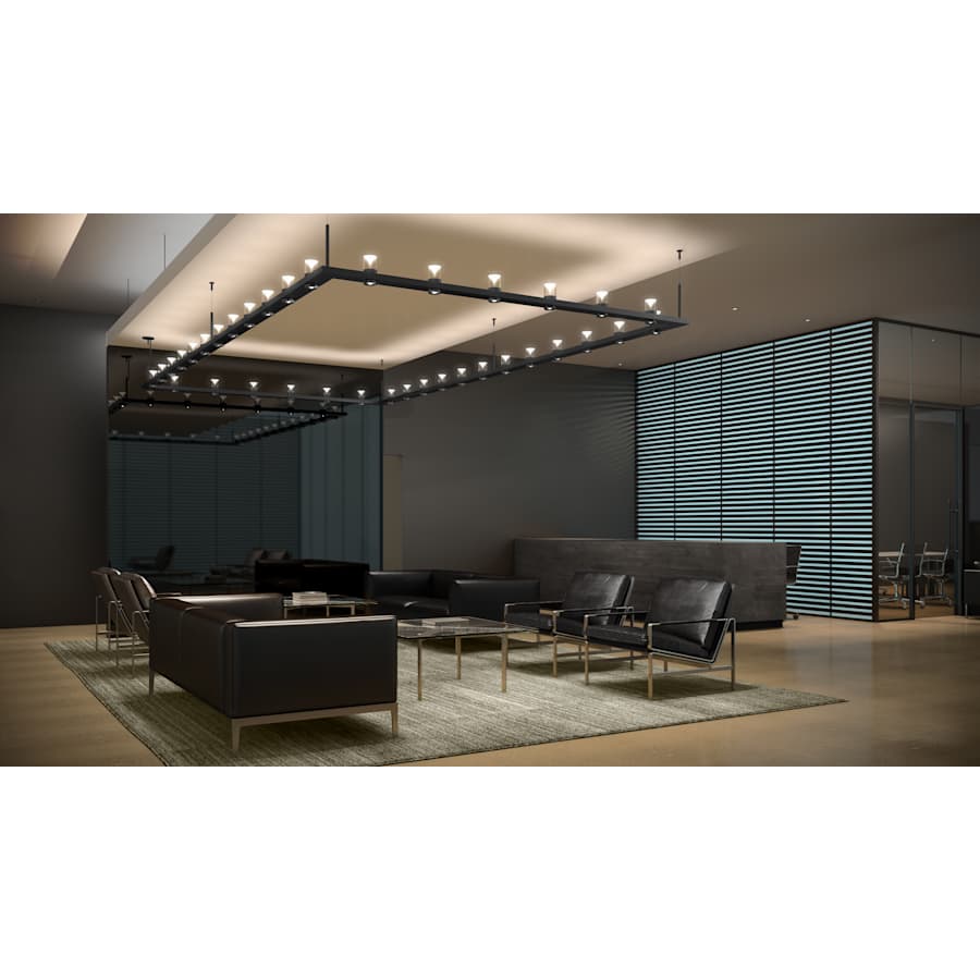 Sonneman Intervals 104" Wide Pillar Candle Chandelier