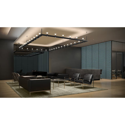 Sonneman Intervals 104" Wide Pillar Candle Chandelier
