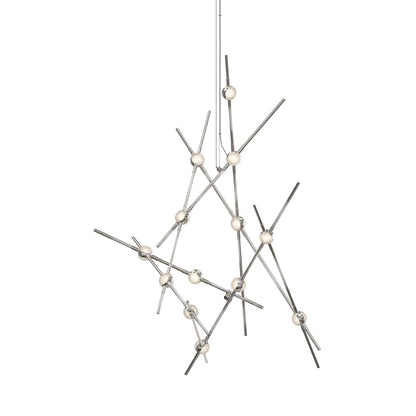 Sonneman Constellation Aquila Minor 25" Wide Integrated LED Chandelier with Acrylic Shades
