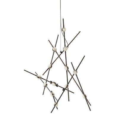 Sonneman Constellation 26" Wide Abstract Chandelier