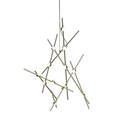 Sonneman Constellation 26" Wide Abstract Chandelier
