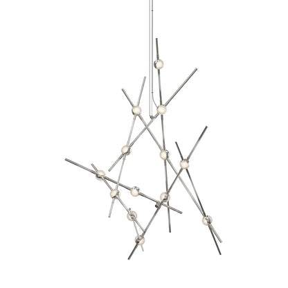 Sonneman Constellation Aquila Minor 13 Light 26" Wide LED Abstract Multi Light Pendant