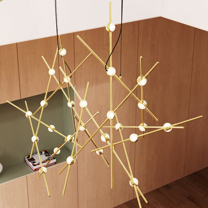 Sonneman Constellation Aquila Minor 13 Light 26" Wide LED Abstract Multi Light Pendant
