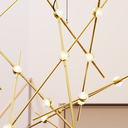 Sonneman Constellation Aquila Minor 13 Light 26" Wide LED Abstract Multi Light Pendant