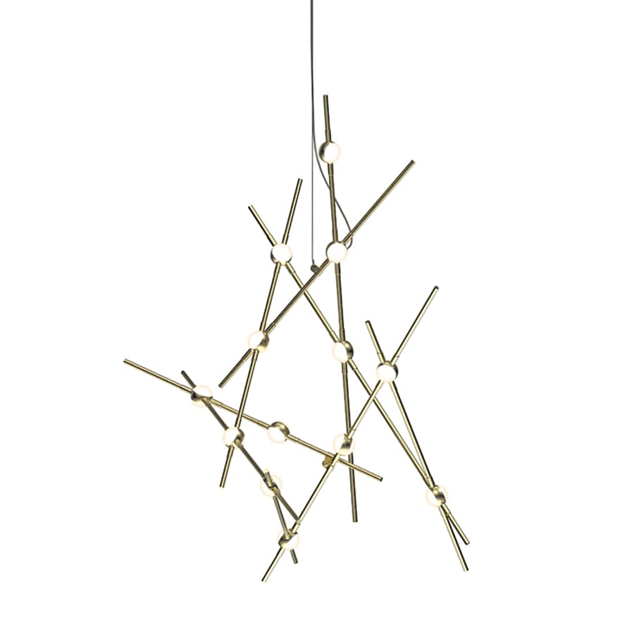 Sonneman Constellation Aquila Minor 13 Light 26" Wide LED Abstract Multi Light Pendant