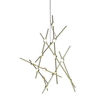 Sonneman Constellation Aquila Minor 13 Light 26" Wide LED Abstract Multi Light Pendant