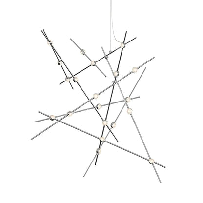 Sonneman Constellation 38" Wide Abstract Chandelier