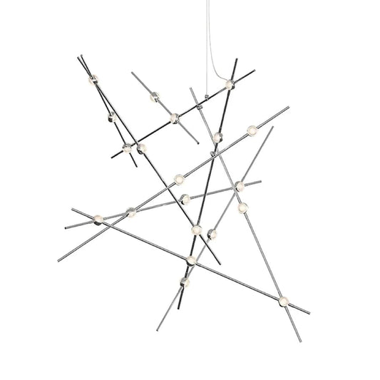 Sonneman Constellation 38" Wide Abstract Chandelier