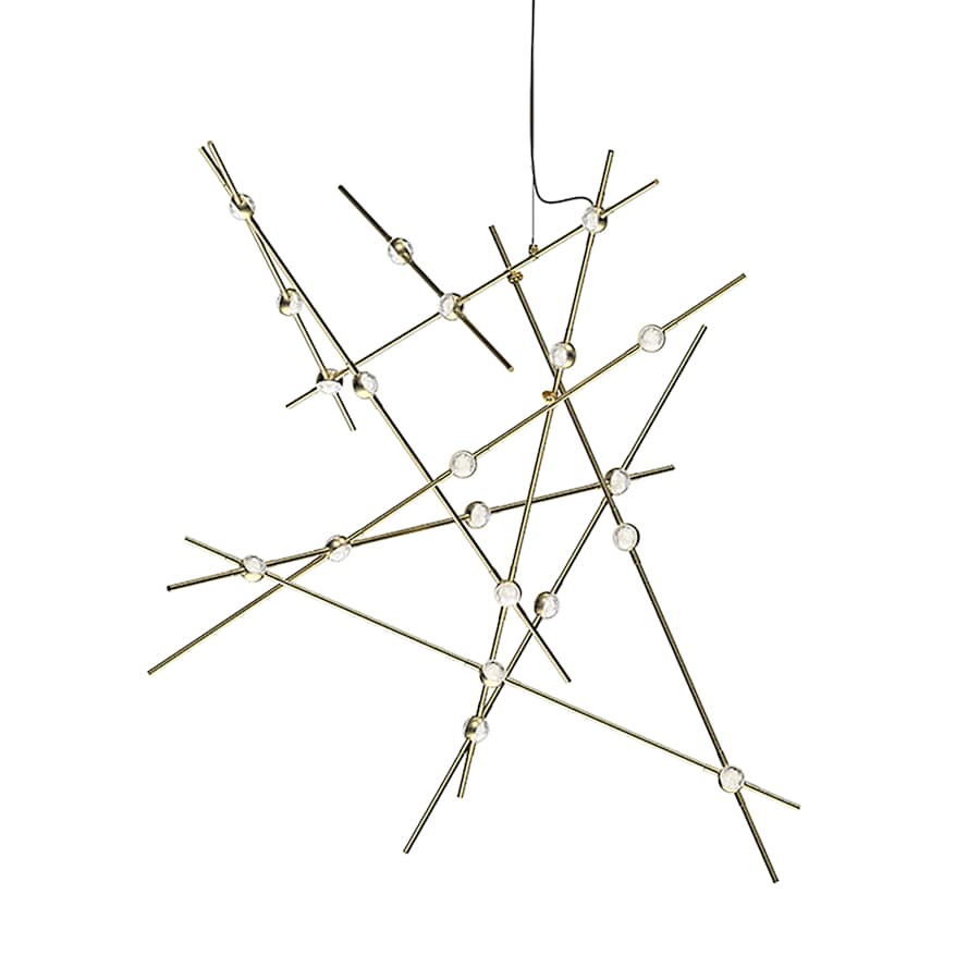 Sonneman Constellation Aquila Major 20 Light 37" Wide LED Abstract Multi Light Pendant