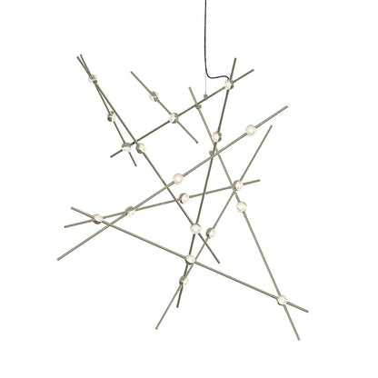 Sonneman Constellation Aquila Major 20 Light 37" Wide LED Abstract Multi Light Pendant