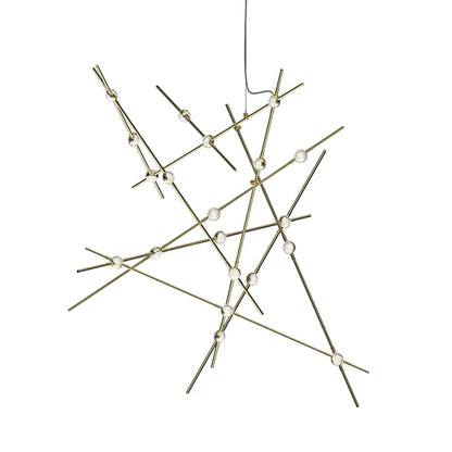 Sonneman Constellation Aquila Major 20 Light 37" Wide LED Abstract Multi Light Pendant
