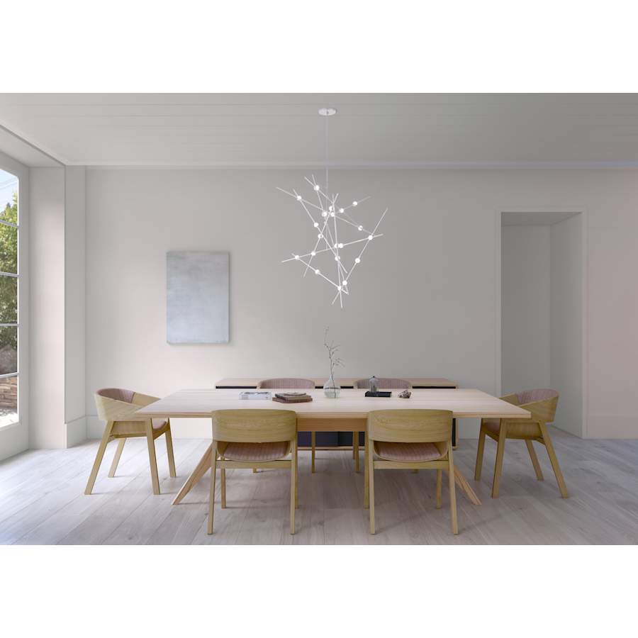 Sonneman Constellation Aquila Major 20 Light 37" Wide LED Abstract Multi Light Pendant