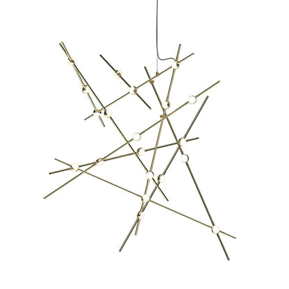 Sonneman Constellation Aquila Major 20 Light 37" Wide LED Abstract Multi Light Pendant