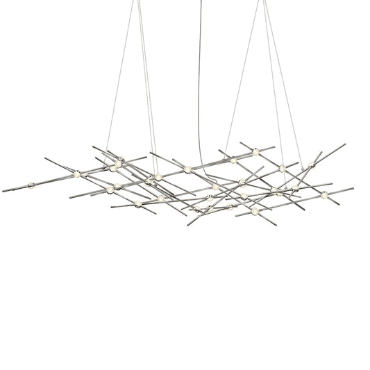 Sonneman Constellation 55" Wide Abstract Chandelier