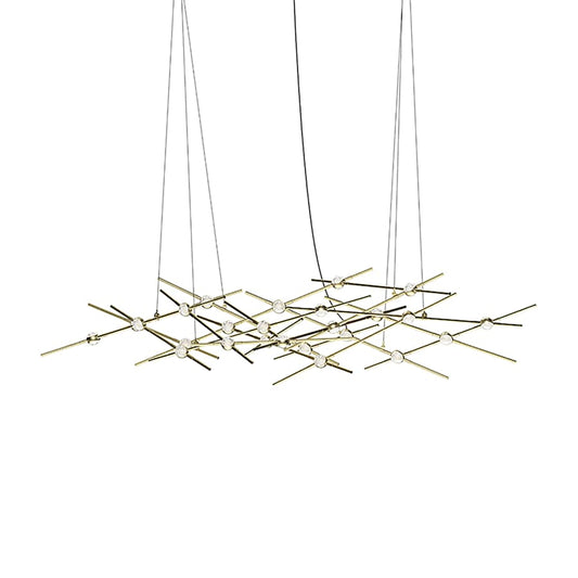 Sonneman Constellation Ursa Minor 25 Light 55" Wide LED Abstract Chandelier