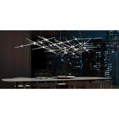 Sonneman Constellation Ursa Minor 55" Wide Integrated LED Chandelier with Acrylic Shades