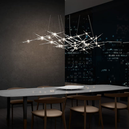 Sonneman Constellation Ursa Minor 55" Wide Integrated LED Chandelier with Acrylic Shades