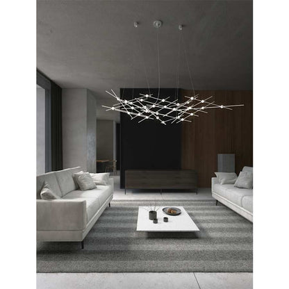 Sonneman Constellation Ursa Minor 55" Wide Integrated LED Chandelier with Acrylic Shades