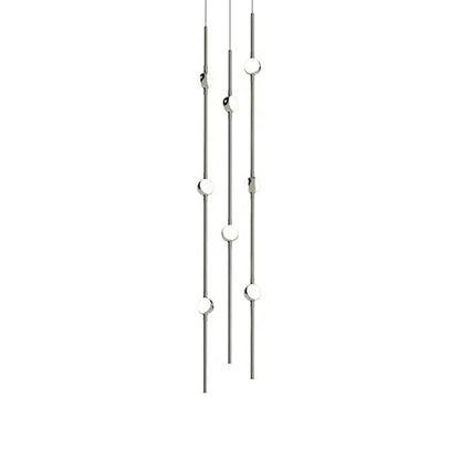 Sonneman Constellation Andromeda 8 Light 6" Wide LED Abstract Multi Light Pendant