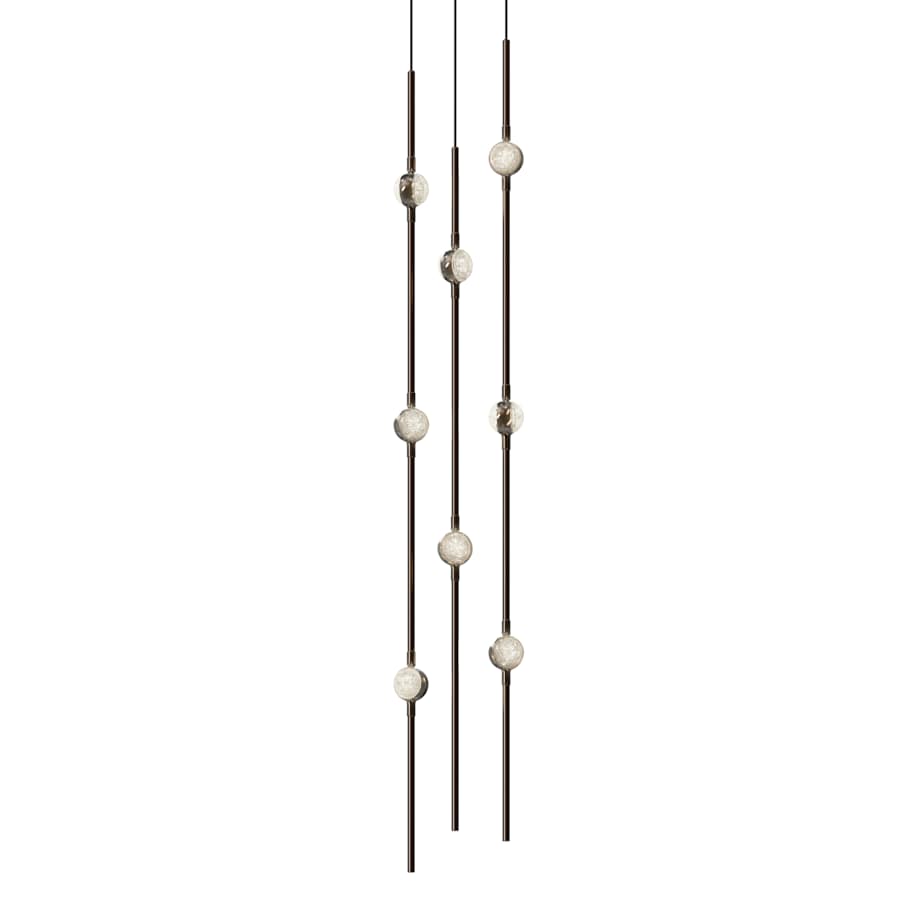 Sonneman Constellation 6" Wide Beaded Chandelier