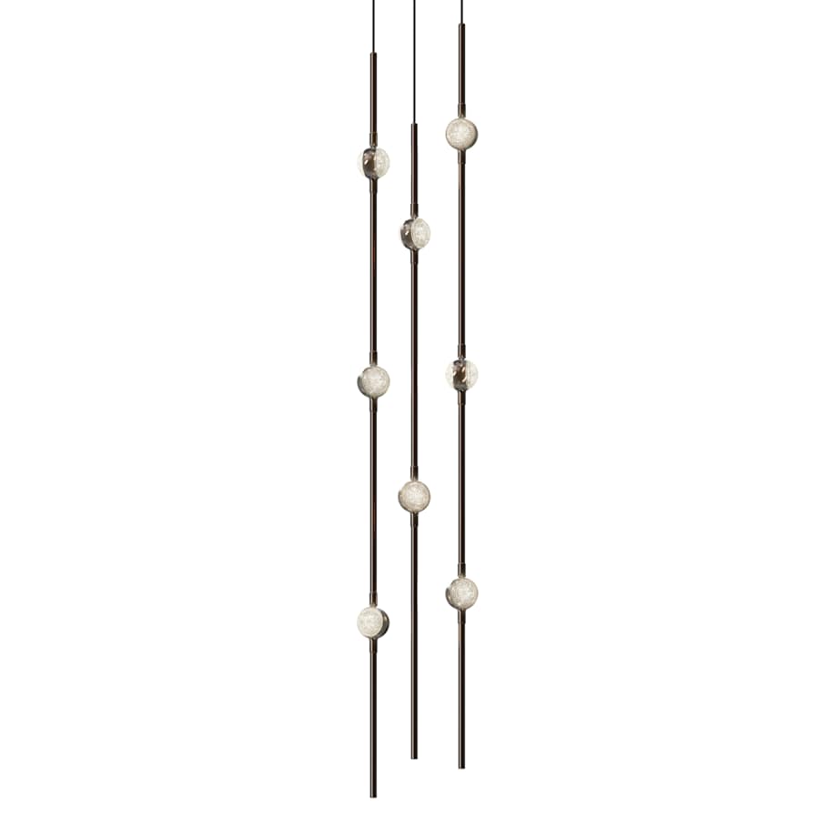 Sonneman Constellation 6" Wide Beaded Chandelier
