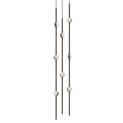 Sonneman Constellation 6" Wide Beaded Chandelier