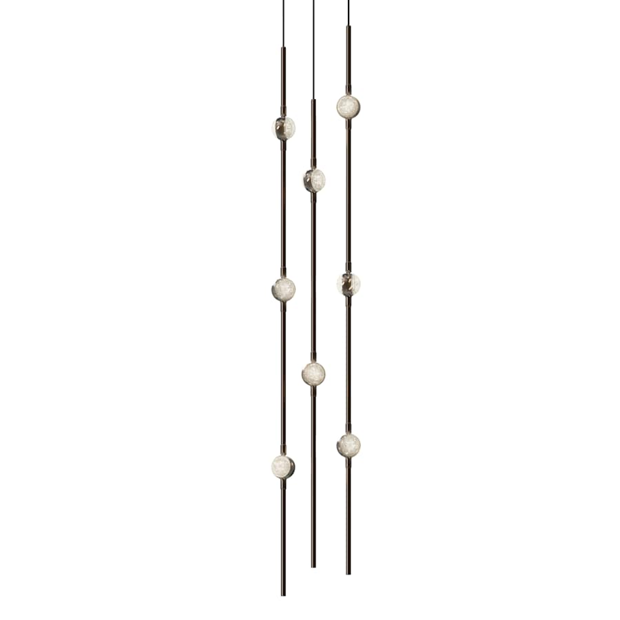Sonneman Constellation 6" Wide Beaded Chandelier