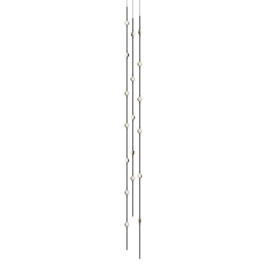 Sonneman Constellation 6" Wide Beaded Chandelier