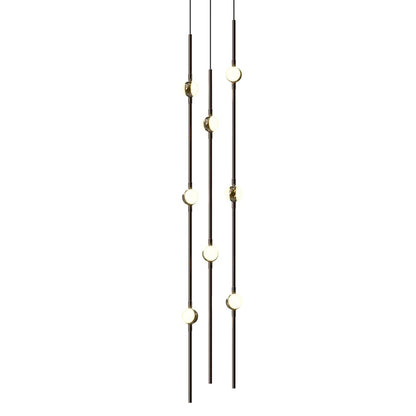 Sonneman Constellation 6" Wide Beaded Chandelier